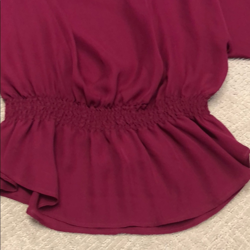Parker Raspberry Blouse - Picture 5 of 5